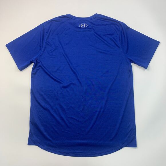 Under Armour Vent 2.0 T Shirt Mens XL Extra Large Ocean Blue Loose Short Sleeve - Picture 5 of 10